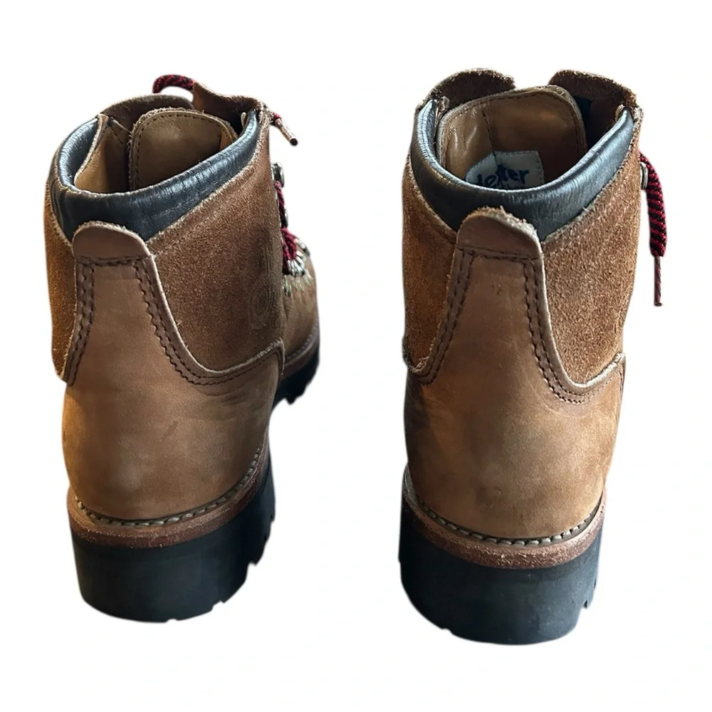 DEXTER Brown Suede Leather Hiking Boots Men’s size 5 1/2 = Women’s size 7 - Picture 4 of 12